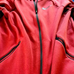 Mens Maroon Nike Jacket